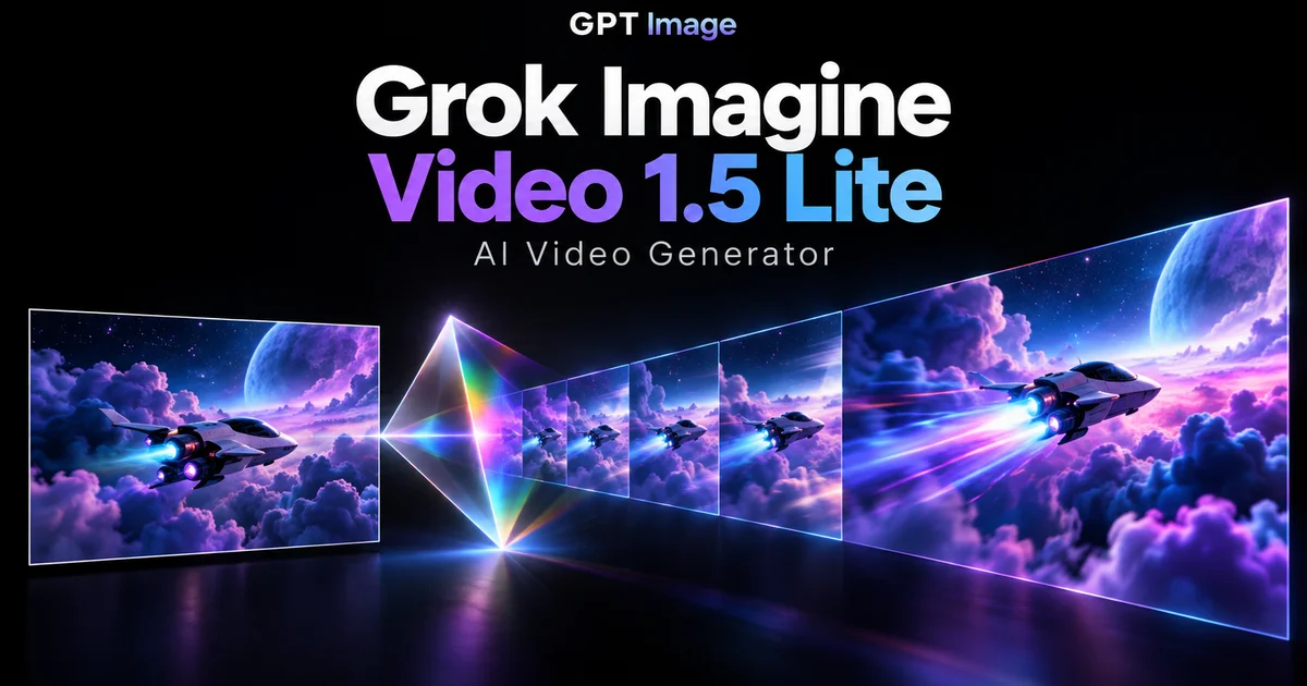 Grok Imagine Video 1.5 Lite