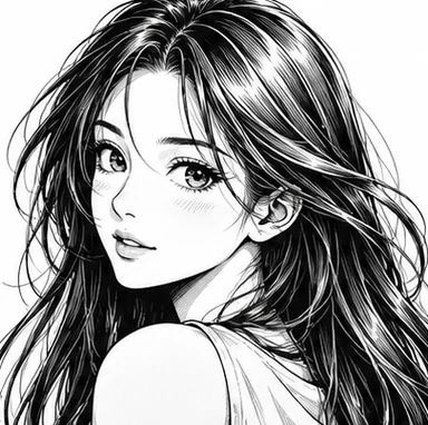 マンガ線画