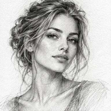 Croquis au crayon